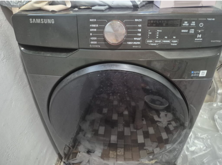 삼성전자 그랑데 건조기 DV21DG8200BV 청소주기와 설치 전 확인사항